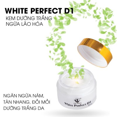 WHITE PERFECT D1 KEM DƯỠNG TRẮNG DA, NGỪA NÁM, TÀN NHANG, ĐỒI MỒI