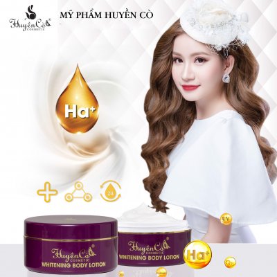 Kem Dướng Trắng Da & Tái Tạo Da Khô Whitening Body Lotion Huyền Cò
