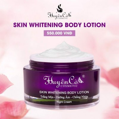 Kem Dưỡng Trắng Da Toàn Thân Ban Đêm Huyền Cò Whitening Body Lotion