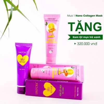 MẶT NẠ TƯƠI LRO'CRE ( MUA 1 ĐƯỢC 2)
