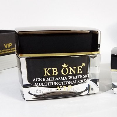 KB ONE VIP ĐEN 50G (KEM NGĂN NGỪA MỤN, VẾT THÂM, DƯỠNG TRẮNG DA CAO CẤP)