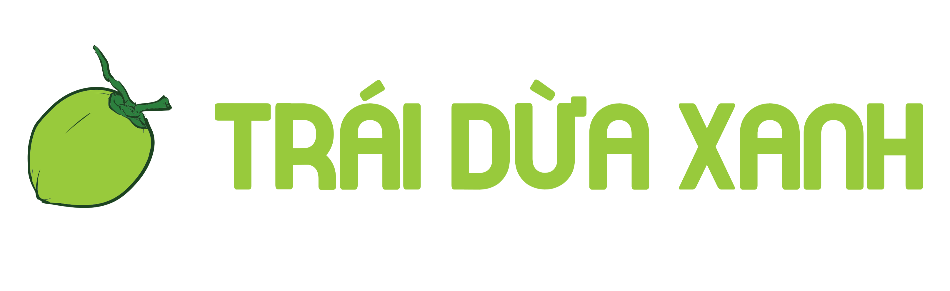 TRÁI DỪA XANH